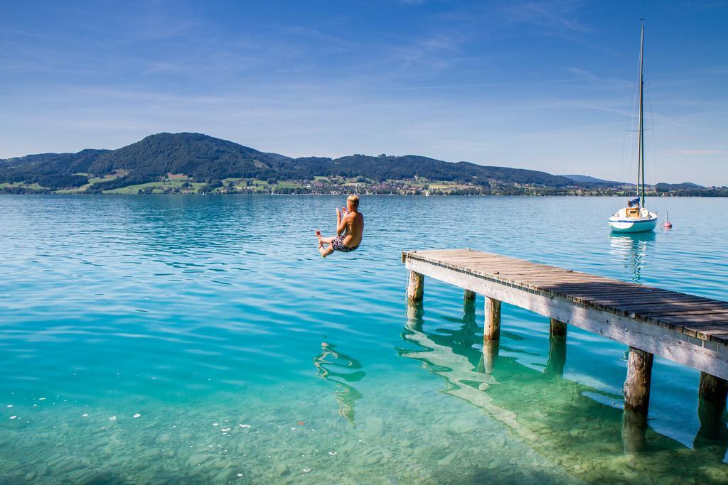 Gasthof-Hotel Bramosen Weyregg am Attersee Zewnętrze zdjęcie
